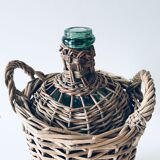 Demijohn with wicker