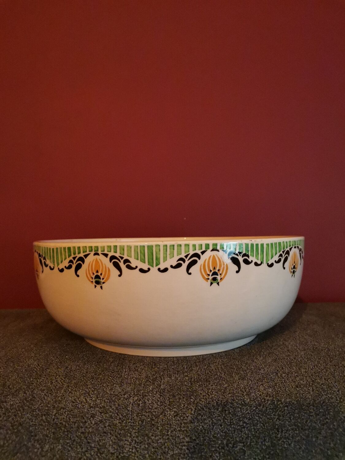 Salad bowl Sarreguemines Maroussia
