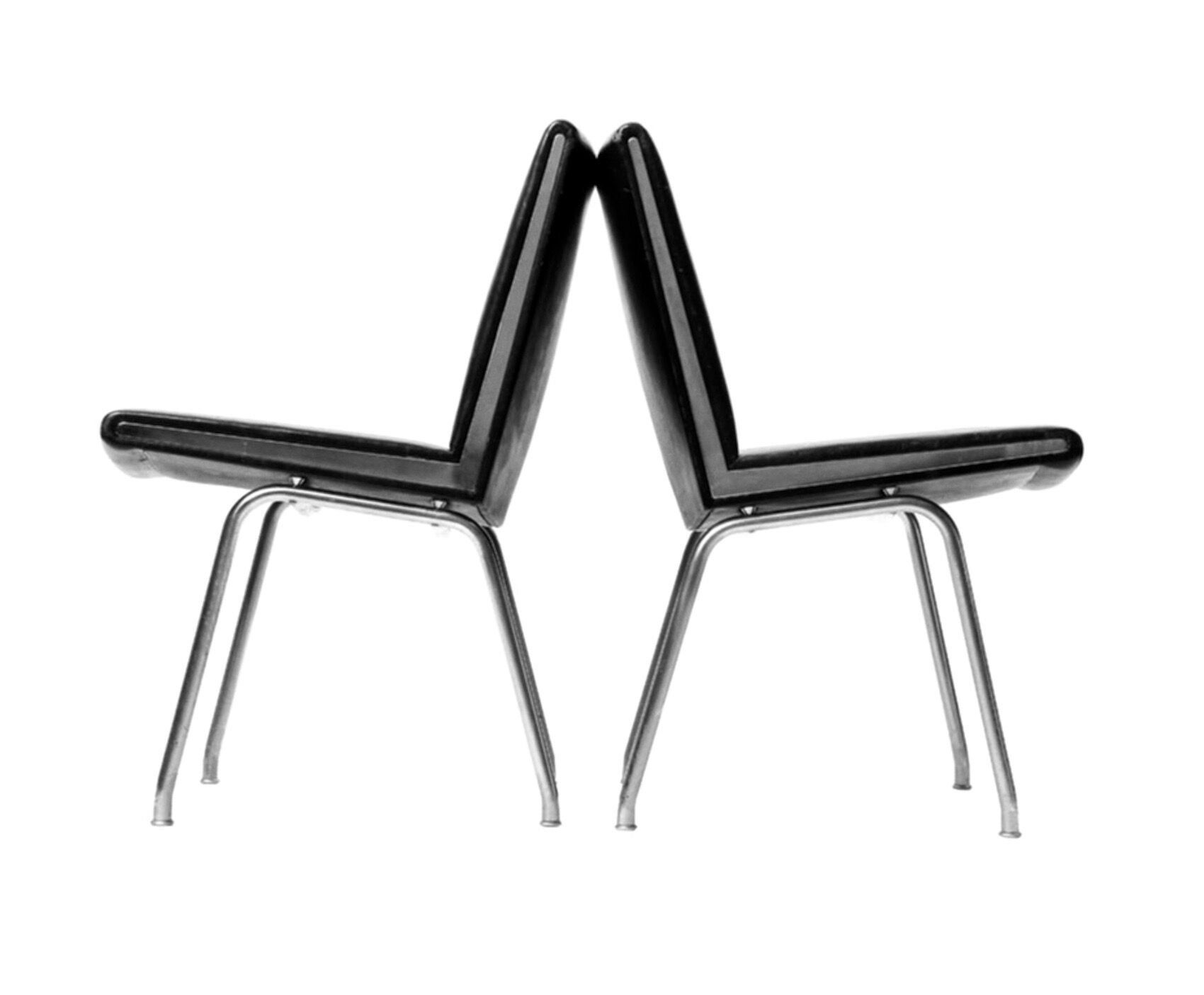 Paire de chaises Lufthavn par Hans Wegner