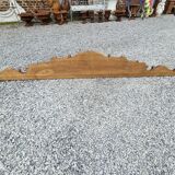 Walnut pediment