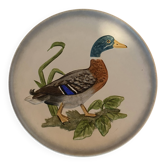 Assiette collection Goebel canard céramique