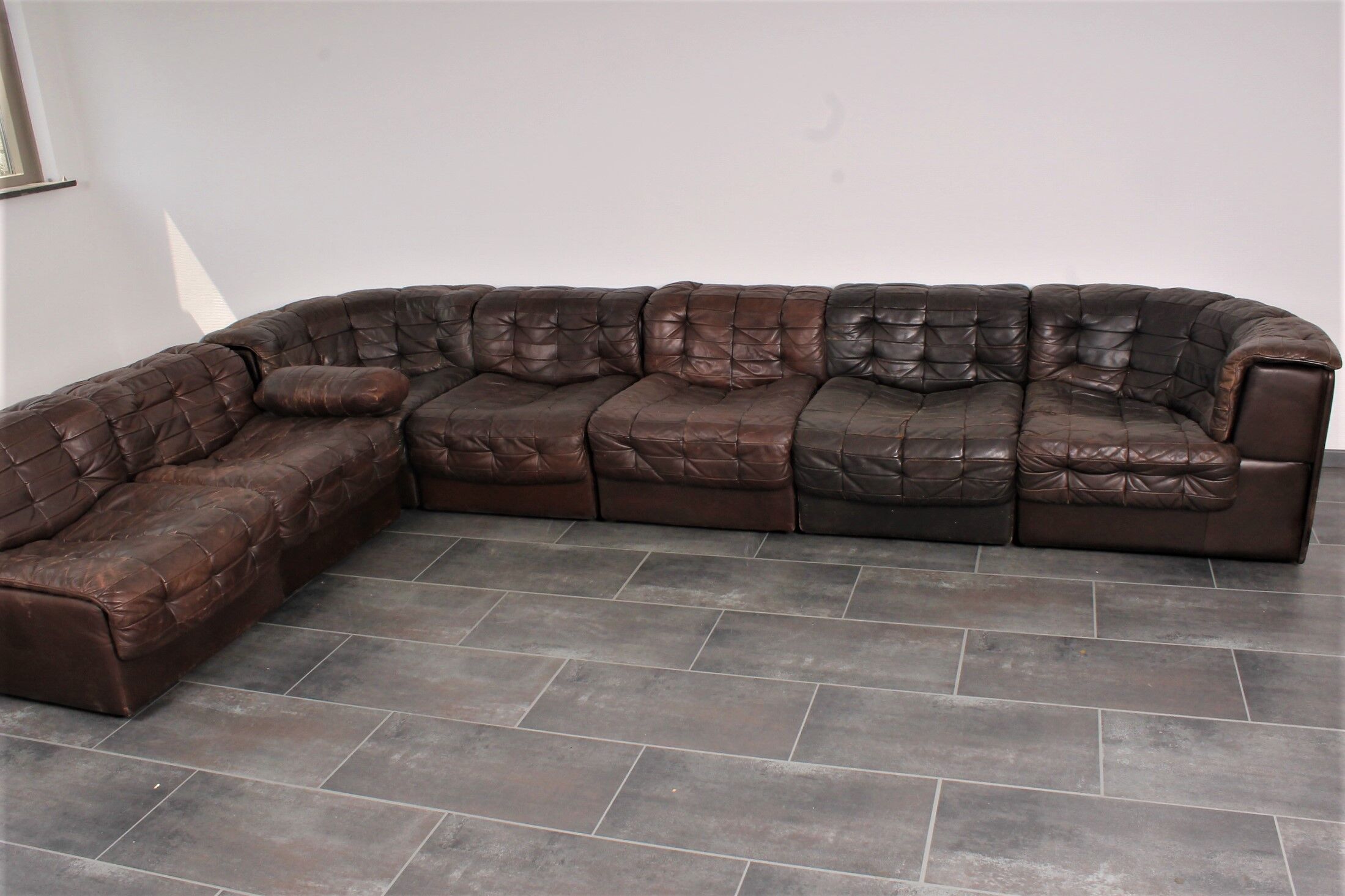 De Sede DS-11 seating corner 7 elements