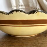 Quimper earthenware salad bowl