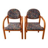 2 chaises avec accoudoir Baumann