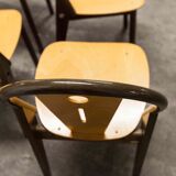 6 Baumann "transit" chairs 1990s