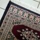 Tapis vintage ouzbek Boukhara fait main en laine – 55 x 65 cm – Années 1970