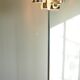Vintage space age stainless steel floor lamp
