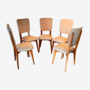 5 Scandinavian chairs 1960