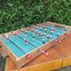 Old foldable table football, 1950s.