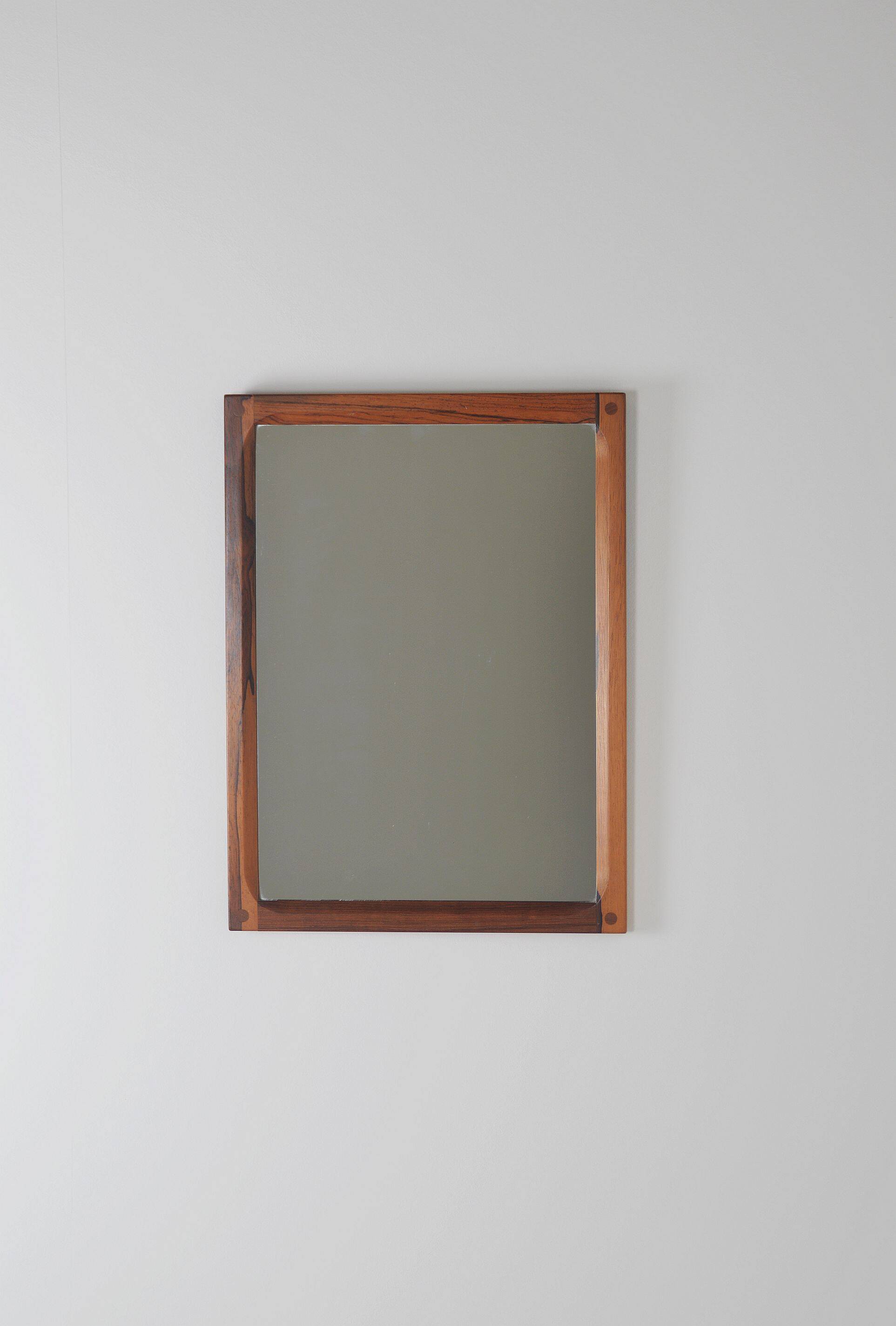 Danish mirror designed by Kai Kristiansen for Aksel Kjersgaard, 1960s
