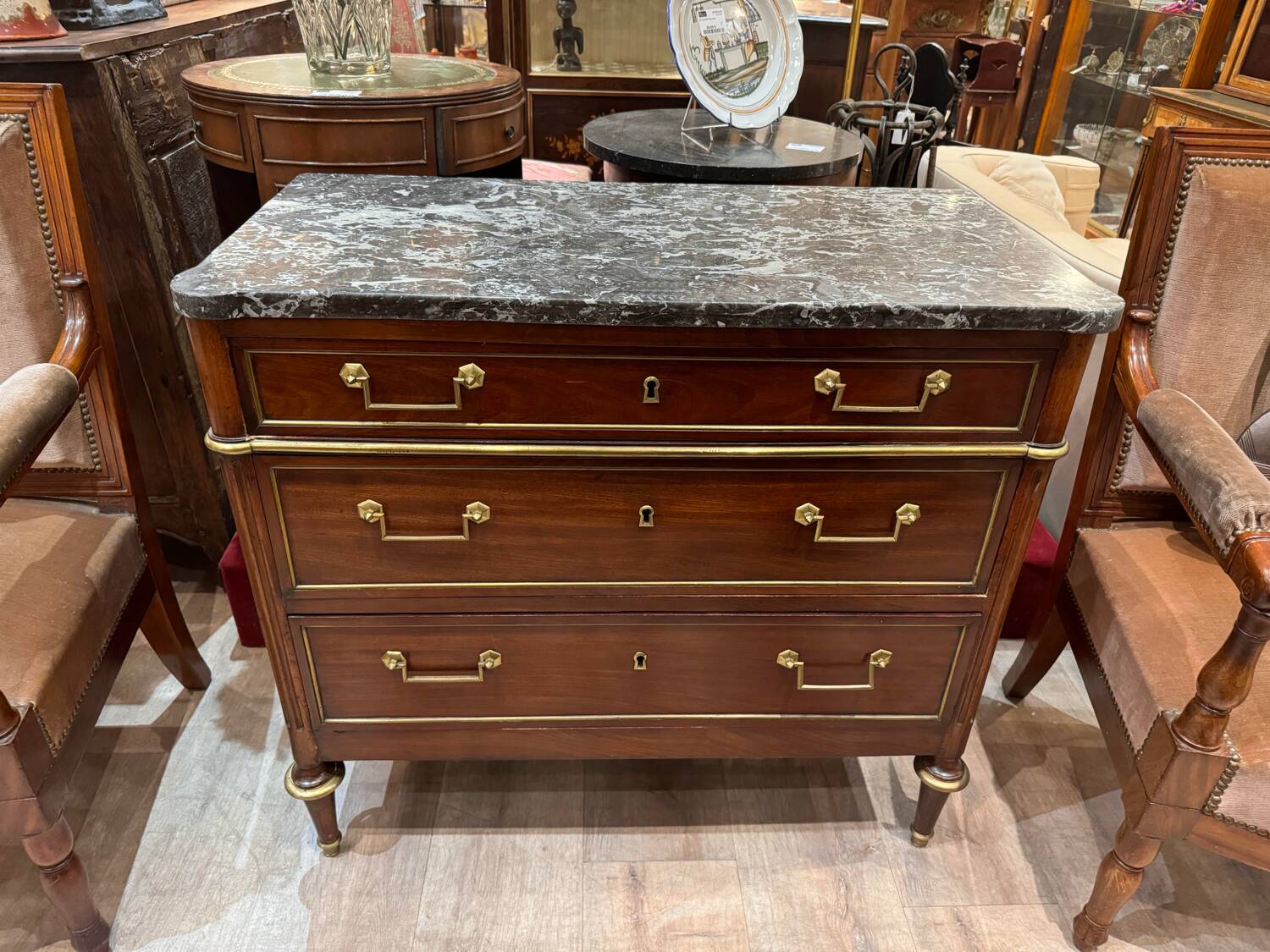 Commode en acajou 1800