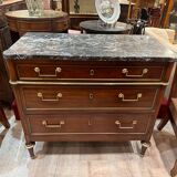 Mahogany chest of drawers 1800