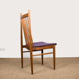 Series of 4 Danish dining chairs