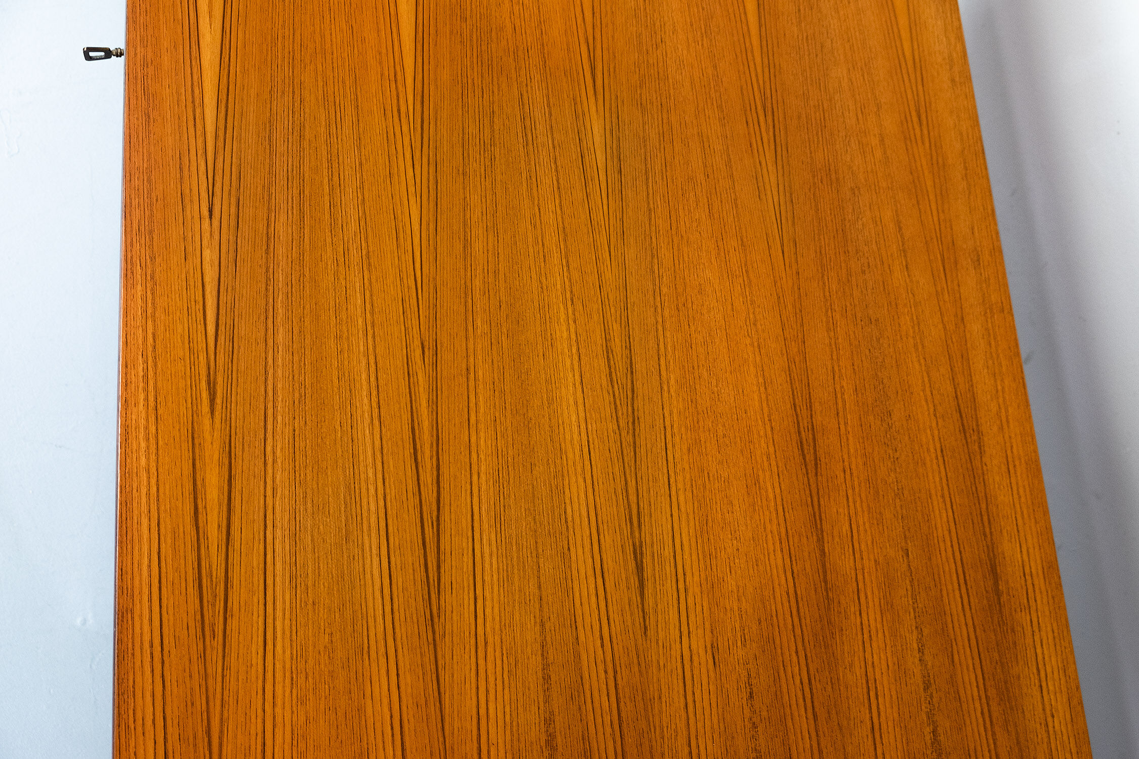 Freestanding vintage teak desk 1960s