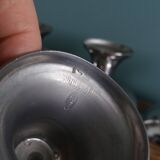 Guy Degrenne stainless steel ice cream bowls