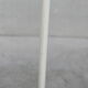 Dutch mid-century floor lamp with glass shade
