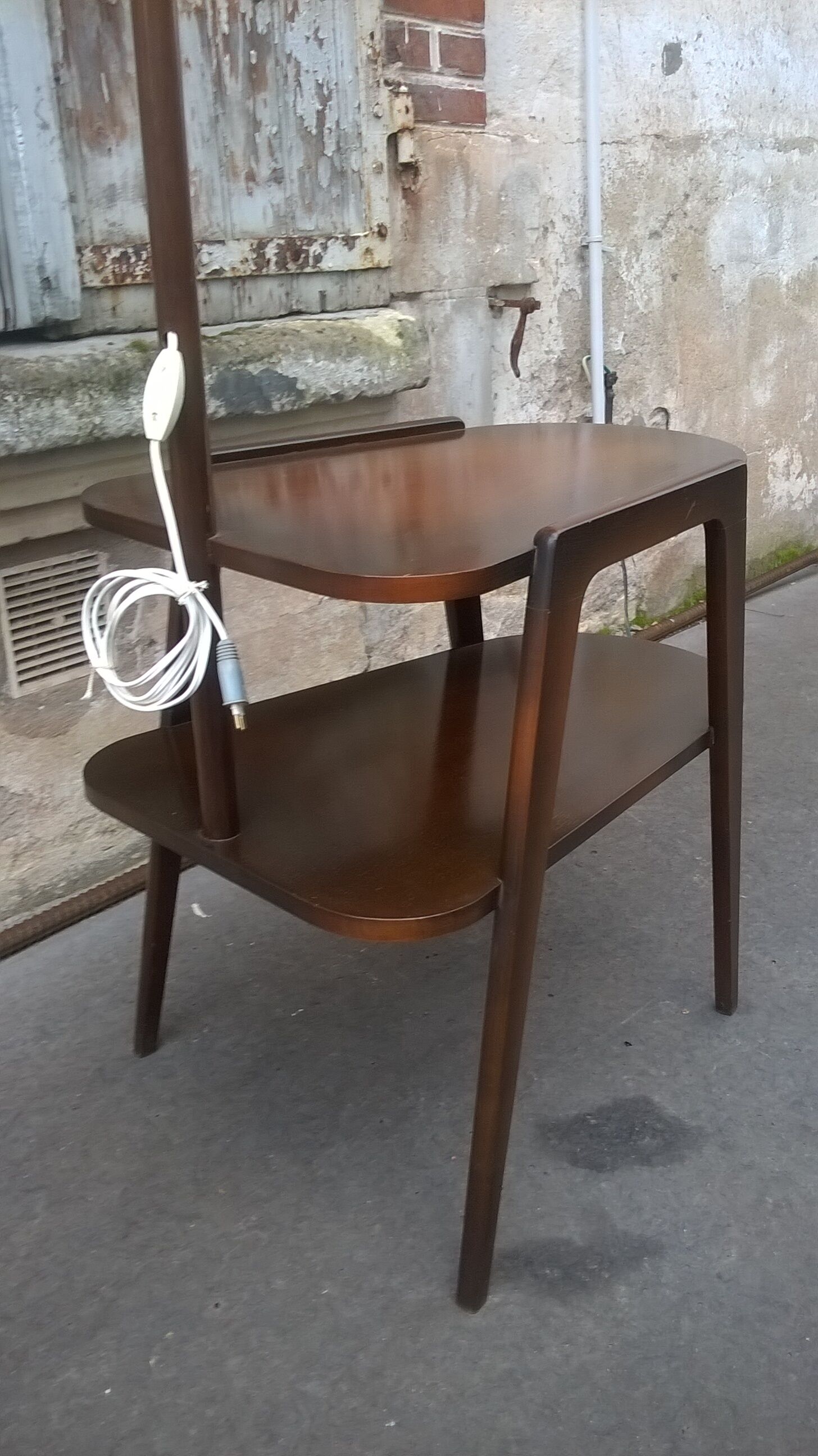 Side table floor lamp 1960