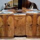Art Deco period sideboard in blond walnut circa 1940