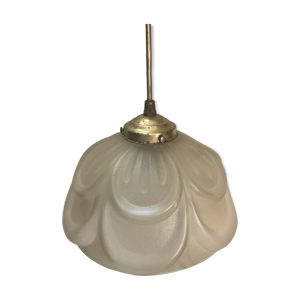 Suspension ancienne verre