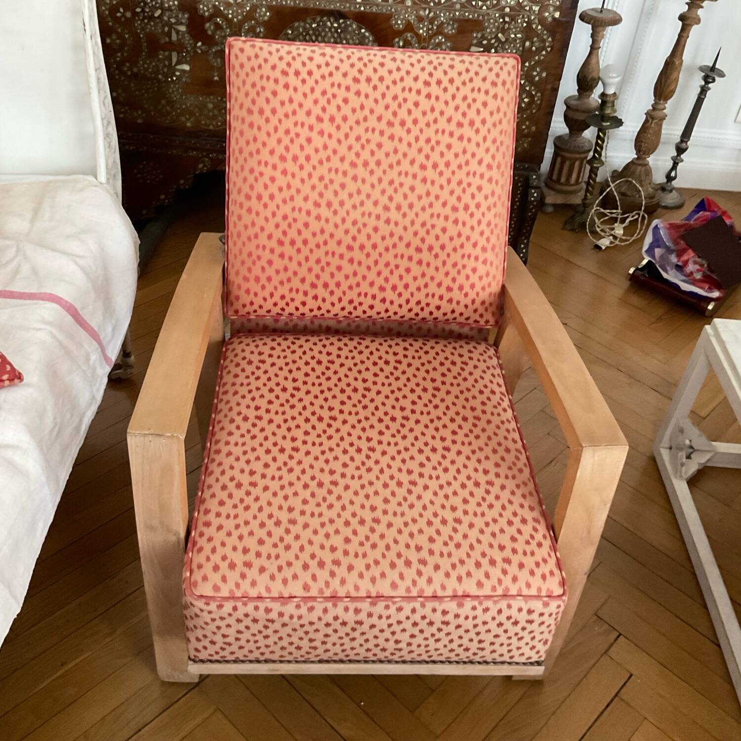 4 modernist reclining chairs circa 1950