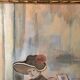 Large Framed Watercolor - An Elegant Woman - Signed 1900s