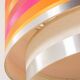 Lampe pendante colorée Targetti Sankey, Italie années 1970