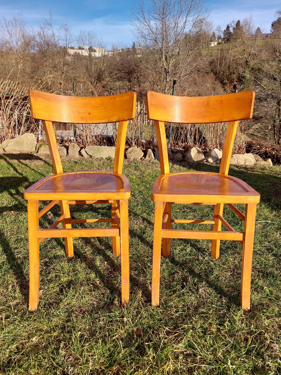Baumann style bistro chairs