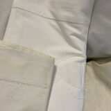 Antique embroidered sheets