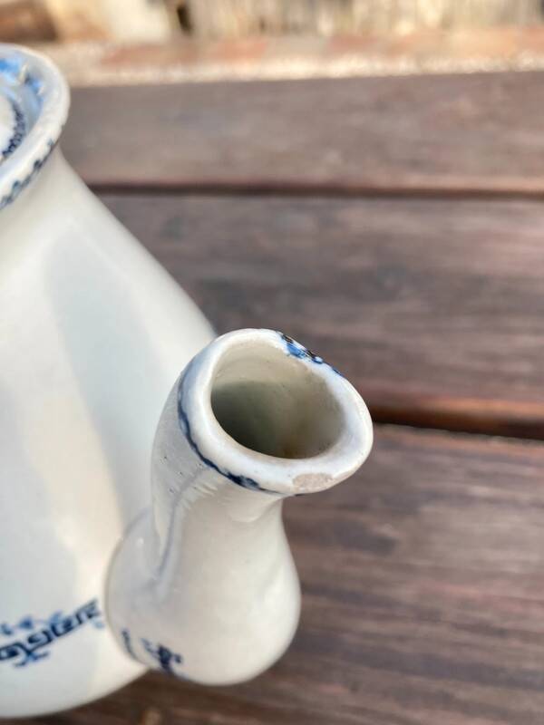 Cafetière / théière - Terre de fer Gien XIXe