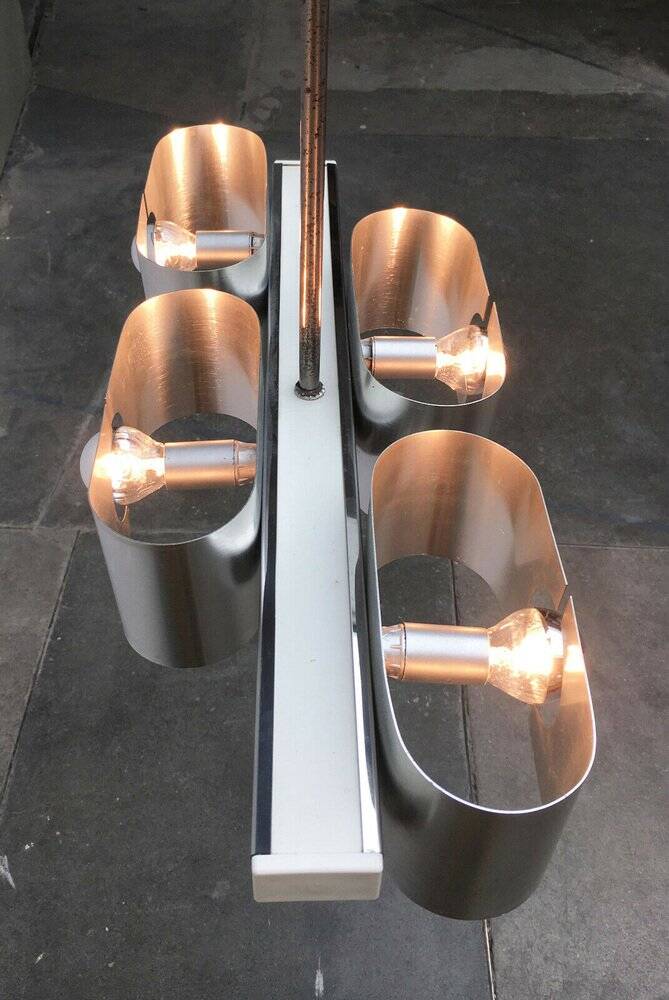 Mid-Century Space Age French Ceiling Lamp, 1960s