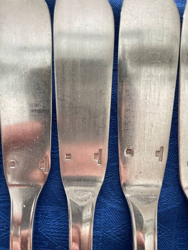 Service à poisson Christofle - Argenté - 24 pièces