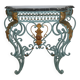 Magnificent Louis XV style iron and marble console