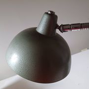 Lampe des Années 60 Métalisé Vert