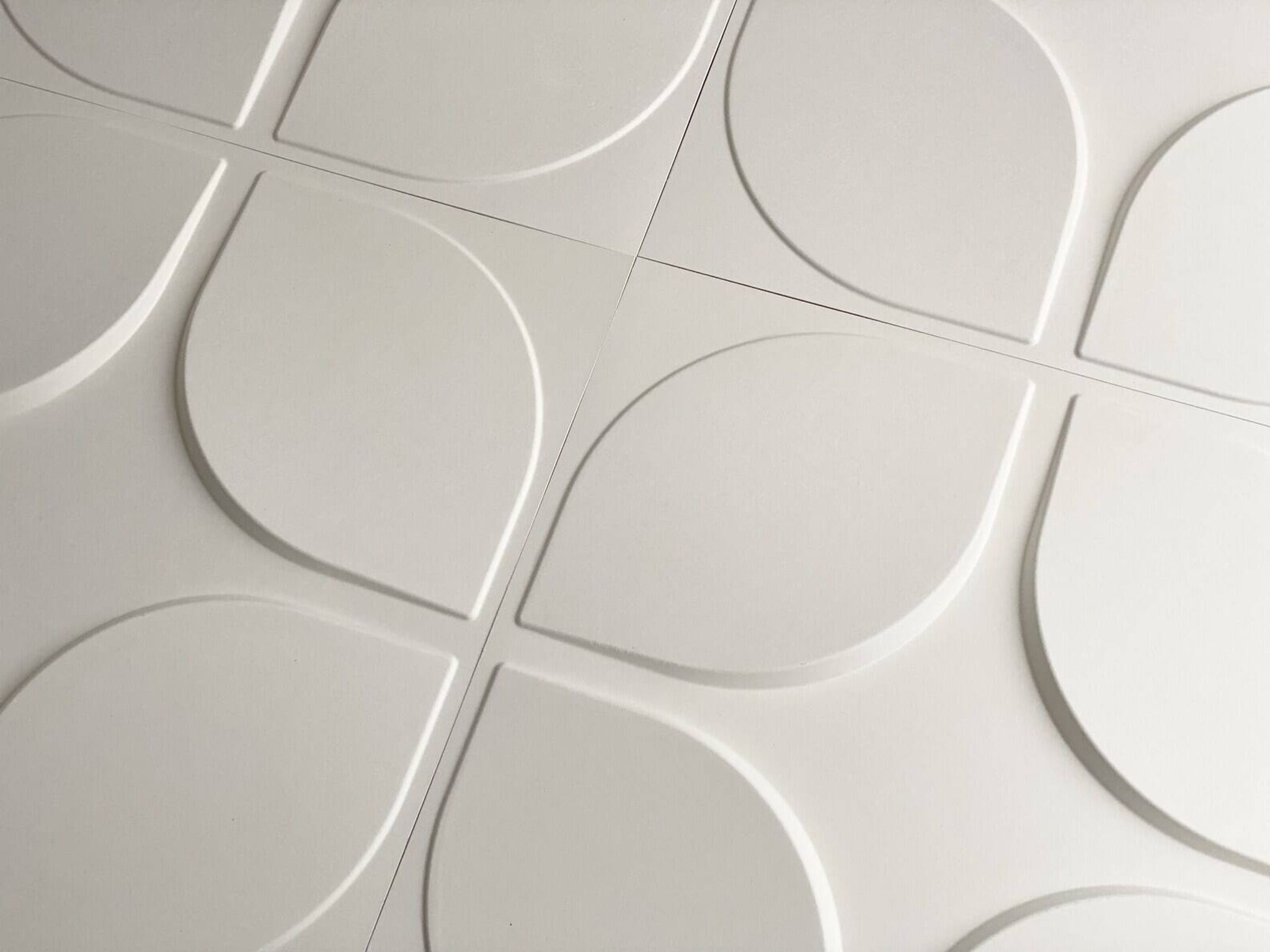 Set of 4 Space Age wall panels 1x1 meter total, vintage wall decor