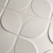 Set of 4 Space Age wall panels 1x1 meter total, vintage wall decor