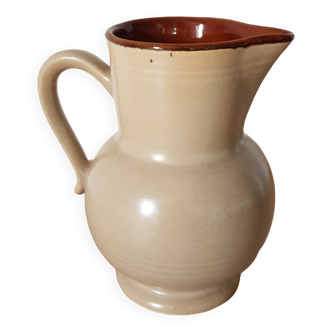 Stoneware pitcher