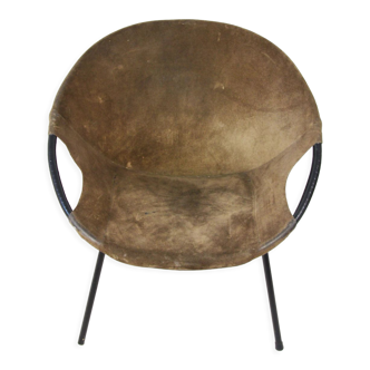 Fauteuil ballon par Lusch Erzeugnis pour Lusch & Co, Allemagne, années 1960