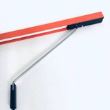 German design swing arm mounted desk lamp from AEG, 1970s