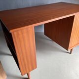 Desk 1970 - 3 drawers and tapered legs