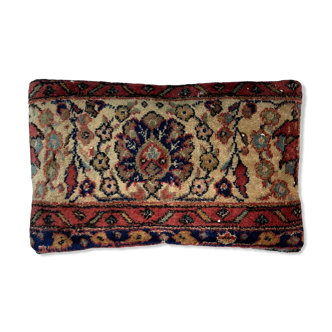 Housse de coussin de tapis turc vintage 30 x 50 cm