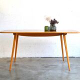Rectangular table / desk by Ercol * 151 cm