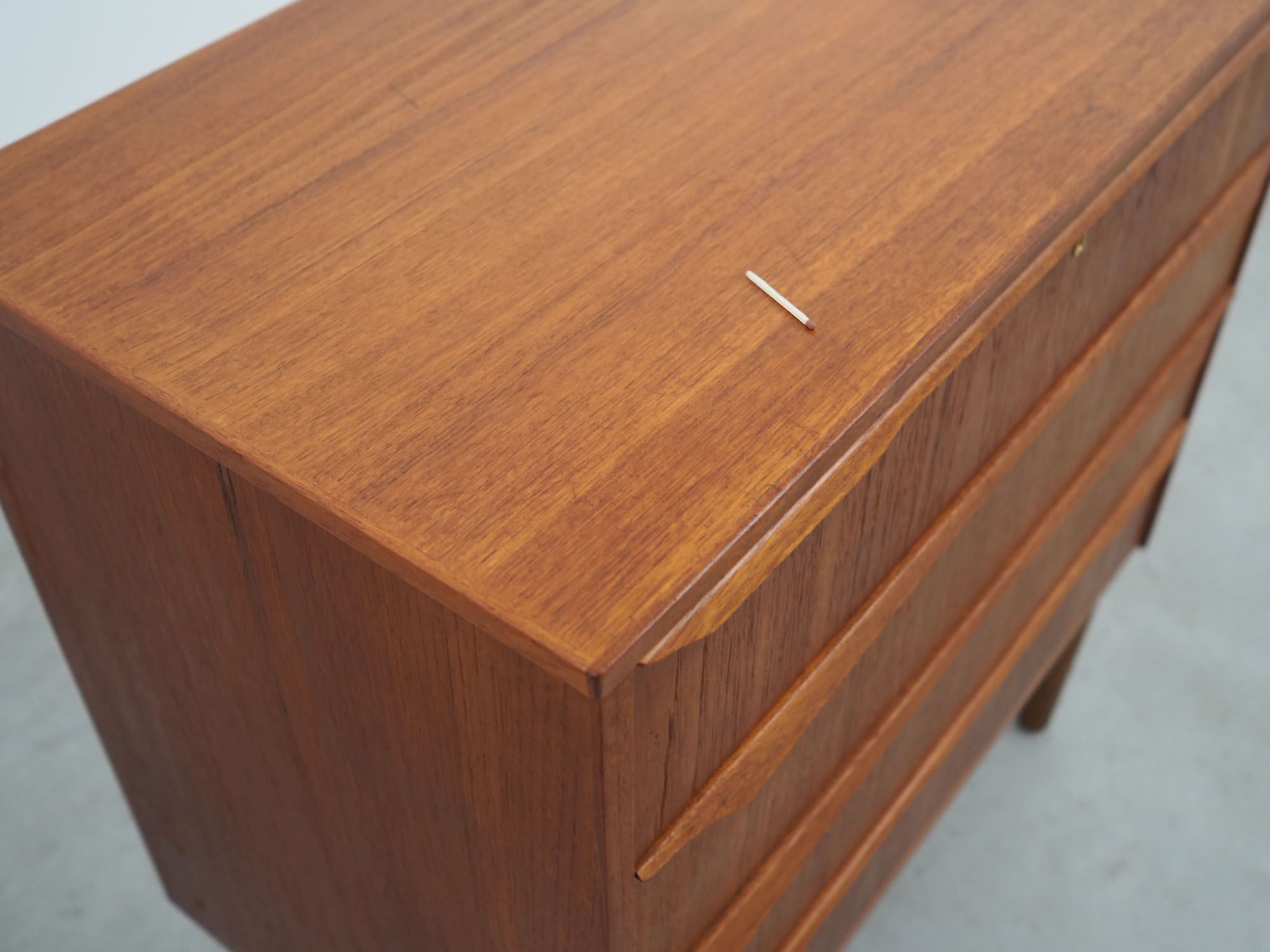 Teak chest of drawers, Danish design, 1970s, made in Denmark