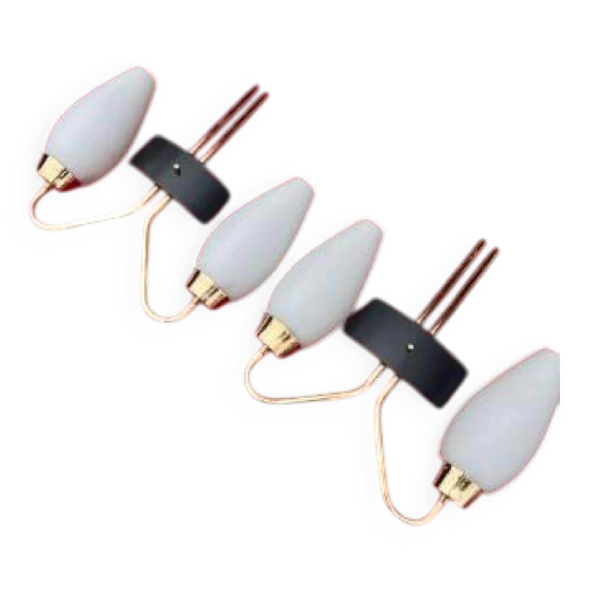 Pair of vintage wall lights