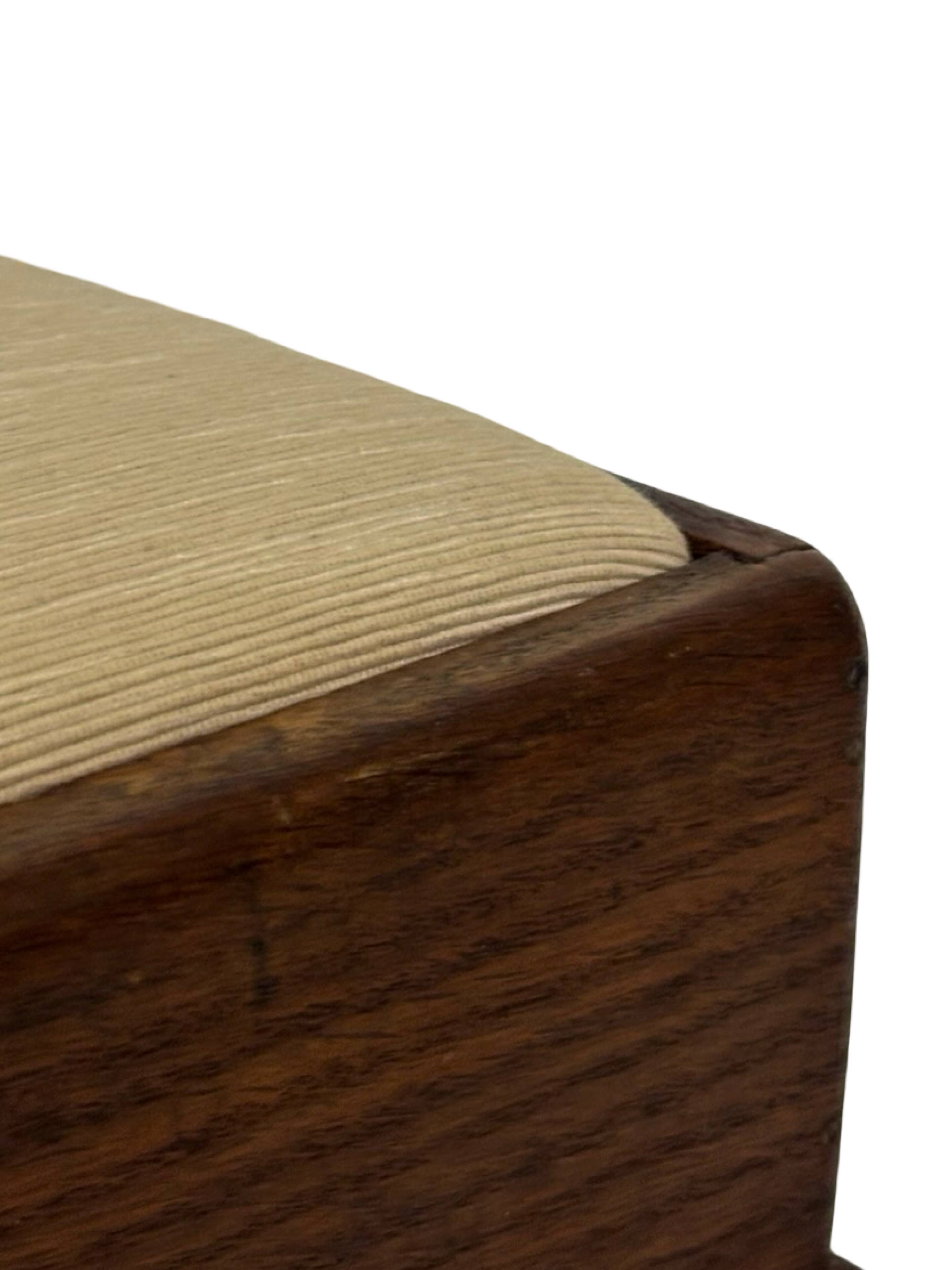 Art Deco footstool foot rest minimalist 30's design