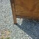 Vintage oak chest of drawers with 5 drawers from the 1950s.