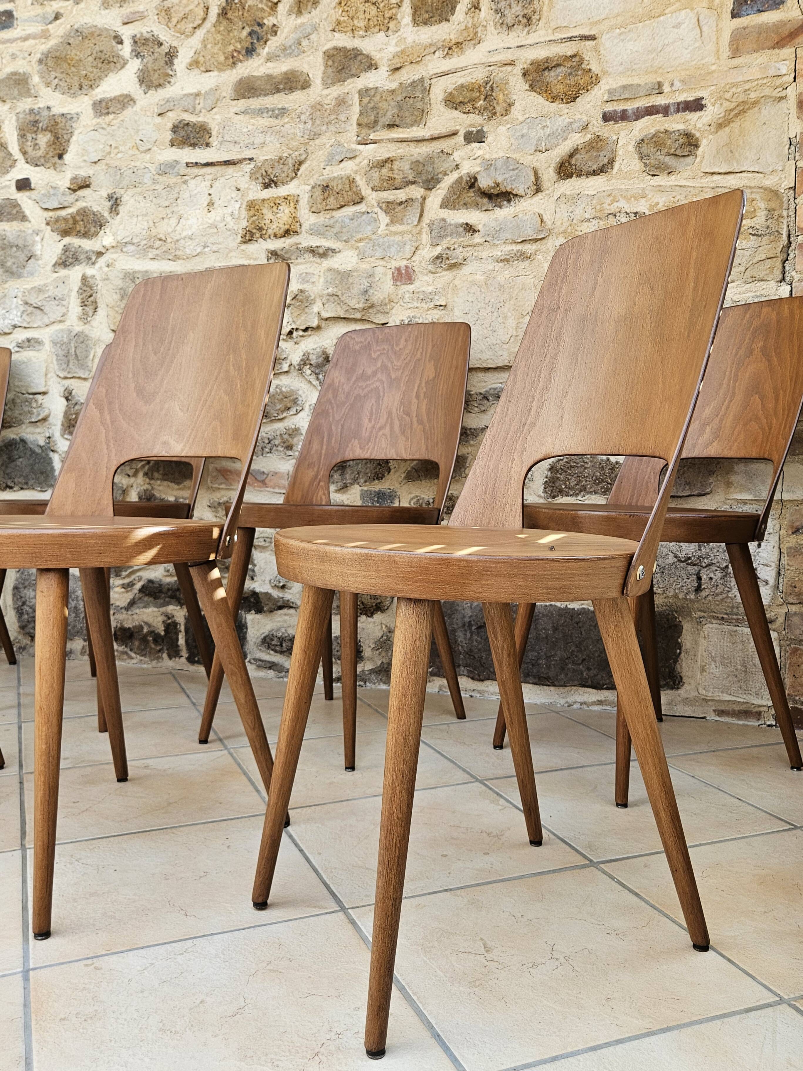 10 Baumann Mondor chairs