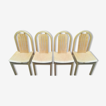 Lot de 4 chaises Baumann modèle Argos