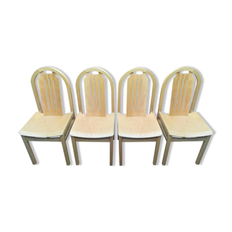 Set of 4 Baumann Argos model chairs