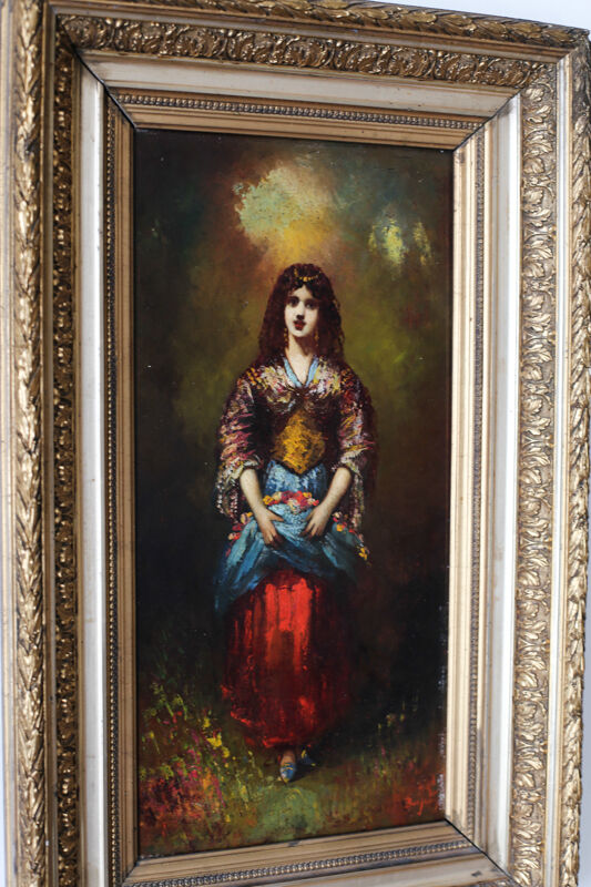 Oil on panel by Frederic Borgella