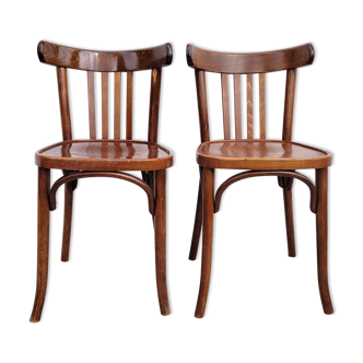 Pair of bistro chairs